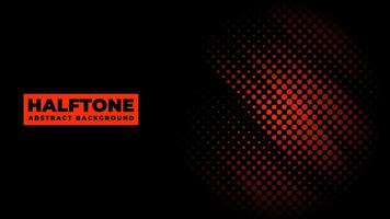 Halftone background vector, abstract backdrop design with two tone pattern and copy space for edit your content vector