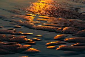 Patterns in The Beach Sand photo