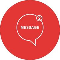 Message Bubbles Vector Icon