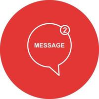 Message Bubbles Vector Icon