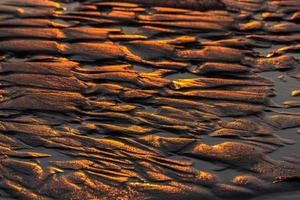 Patterns in The Beach Sand photo