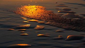 Patterns in The Beach Sand photo