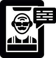 Video Call Creative Icon Design vector