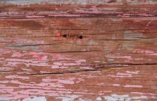 background with rustic and old wood texture in blue and pink tones photo