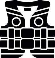 Life Jacket Creative Icon Design vector