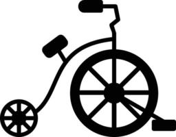 Circus Bike Creative Icon Design vector