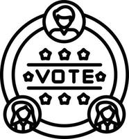 Elections Creative Icon Design vector