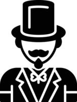 Magician Creative Icon Design vector