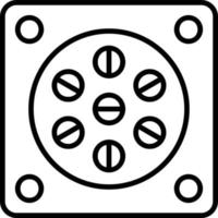 Drain Creative Icon Design vector
