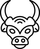 Cow Creative Icon Design vector