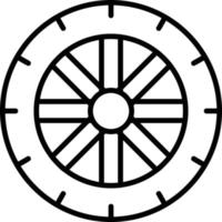 Wheel Creative Icon Design vector