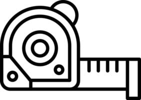 Measure Tape Creative Icon Design vector