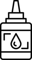 Glue Creative Icon Design vector