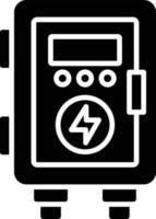 Fuse Box Creative Icon Design vector