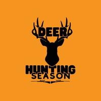 Hunting T shirt design vector