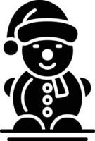 Snowman Creative Icon Design vector