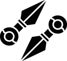 Kunai Creative Icon Design vector