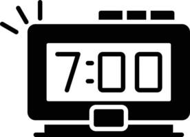 diseño de icono creativo de reloj digital vector