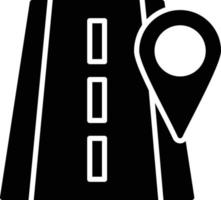 Road Location Creative Icon Design vector