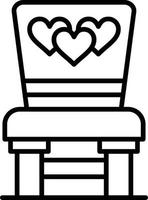 Chair Creative Icon Design vector