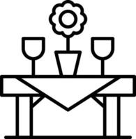 Table Creative Icon Design vector