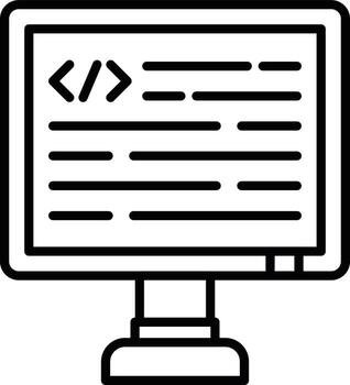 Code Creative Icon Design vector