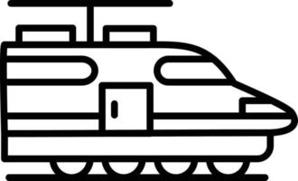 diseño de icono creativo de tren vector