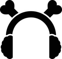 Earmuffs Creative Icon Design vector