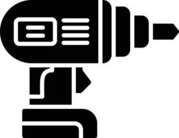 Hand Drill Creative Icon Design vector