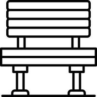 Bench Creative Icon Design vector