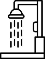 Shower Creative Icon Design vector