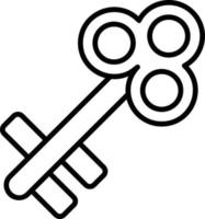 Key Creative Icon Design vector