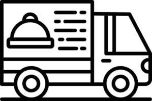 Delivery Van Creative Icon Design vector