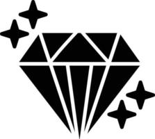 diseño de icono creativo de diamante vector