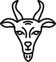 Goat Creative Icon Design vector
