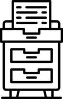 Cabinet Creative Icon Design vector