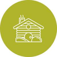 Cabin Vector Icon