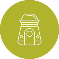 Space Capsule Vector Icon
