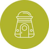 Space Capsule Vector Icon