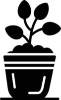 diseño de icono creativo de planta vector