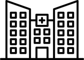 Hospital Property Creative Icon Design vector