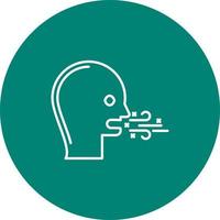 Bad Breath Vector Icon