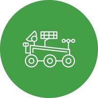 Mars Rover Vector Icon