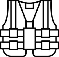 High Visibility Vest Creative Icon Design vector