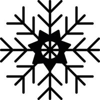 diseño de icono creativo de copo de nieve vector