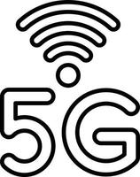 5g Creative Icon Design vector