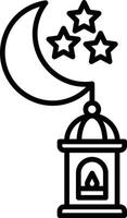 Ramadan Creative Icon Design vector