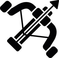 Crossbow Creative Icon Design vector