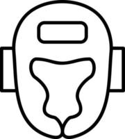 diseño de icono creativo de casco vector