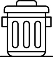 Garbage Creative Icon Design vector